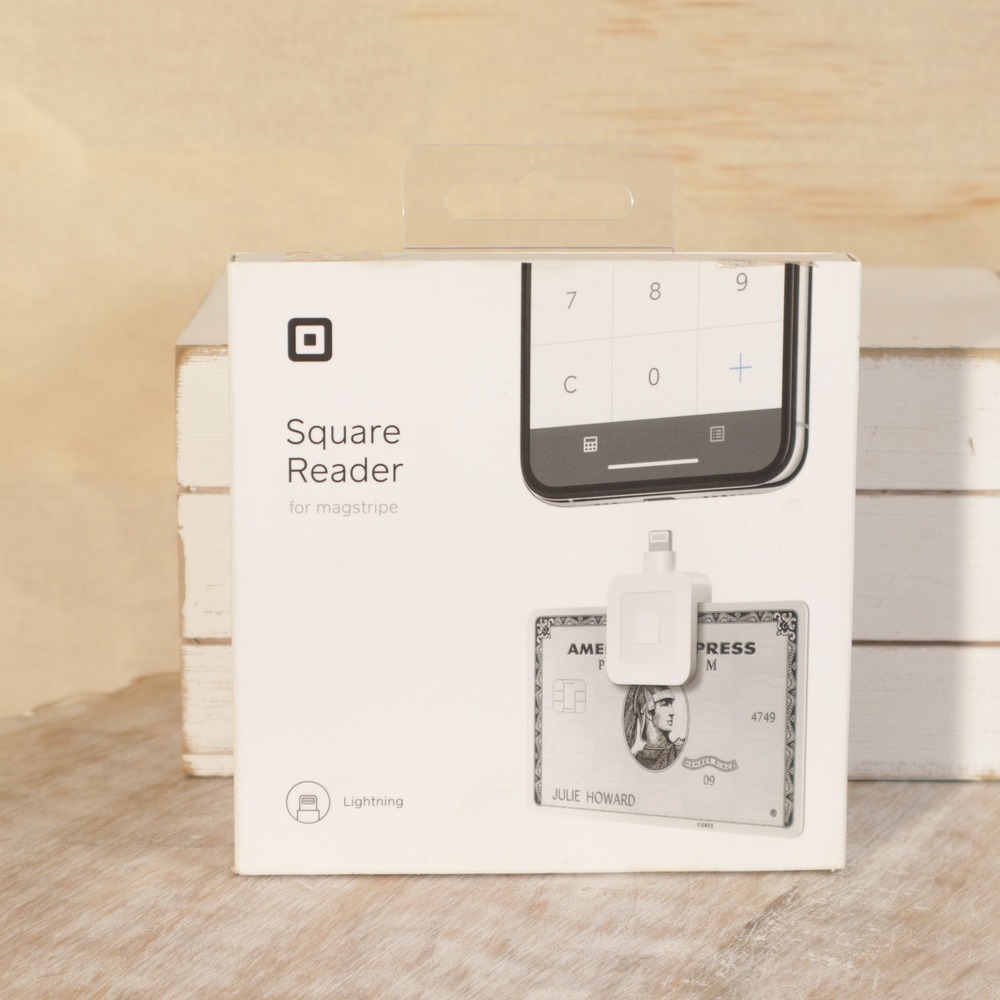 Square Reader for Magstripe Lightning Connector White Credit Card Reader iPhone